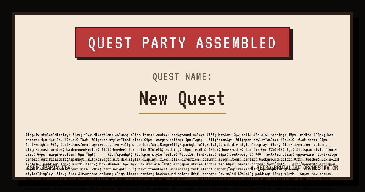 Agents Party | Assemble Your Party